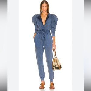 Ulla Johnson‎ Sadie Blue Denim Jumpsuit Indigo